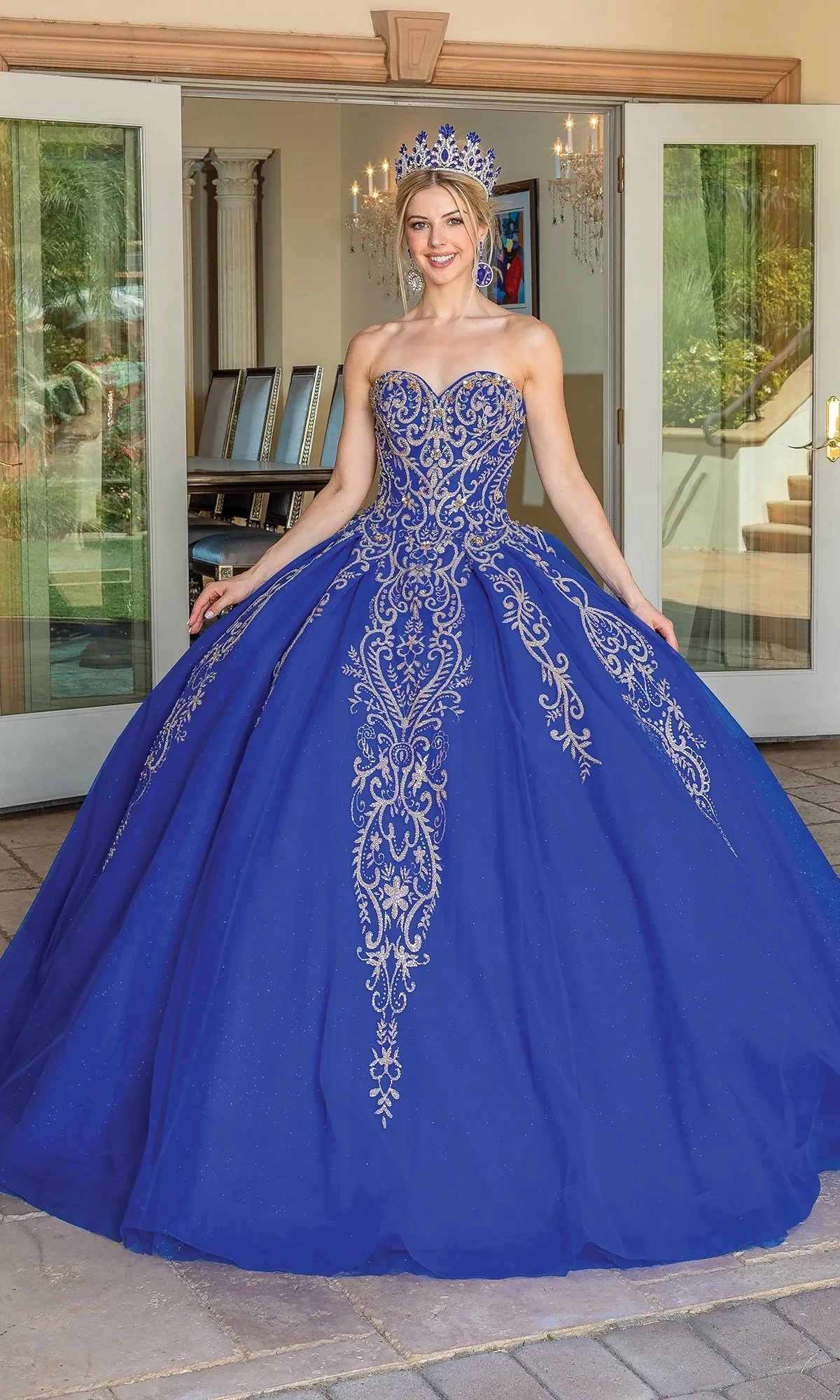 Traditional Quinceañera Dress: Dancing Queen 1672 sold by PromGirl product image thumbnail 5