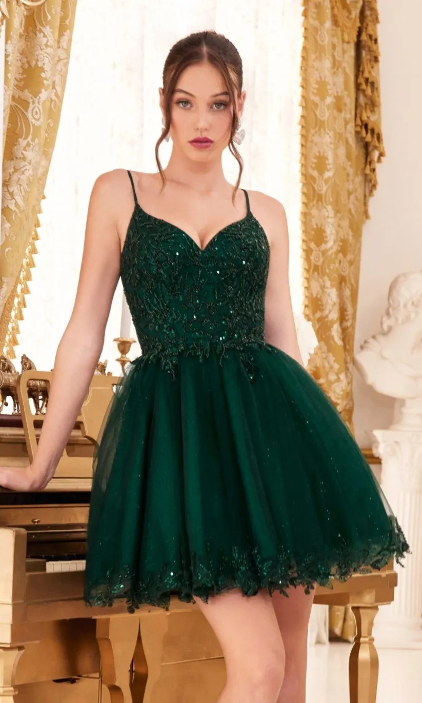 Short Homecoming Dress CD0213 with Embroidery sold by PromGirl product image thumbnail 5