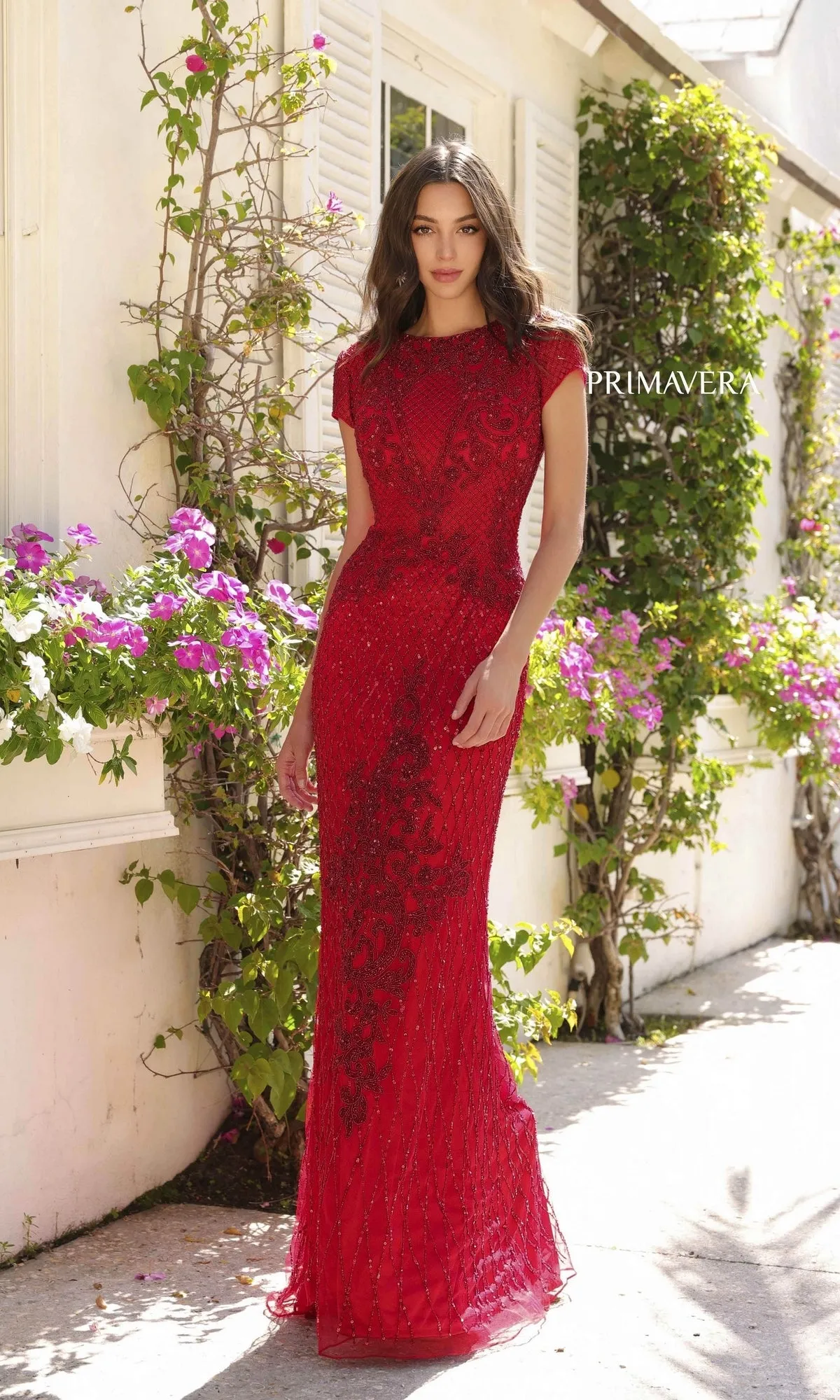 Long Prom Dress 12155 by Primavera sold by PromGirl product image thumbnail 3