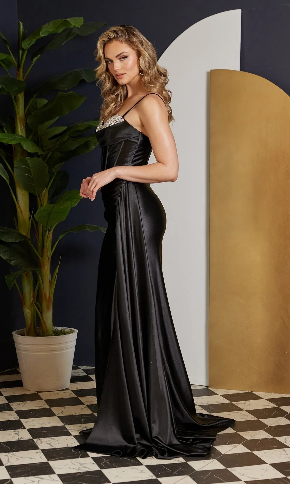 Sweetheart Corset Long Formal Prom Dress E1242 sold by PromGirl product image thumbnail 3