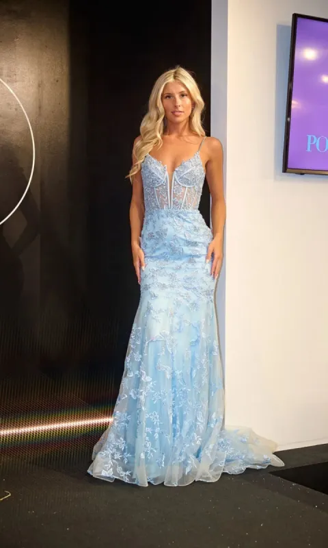 Long Prom Dress PS24504X by Portia and Scarlett sold by PromGirl