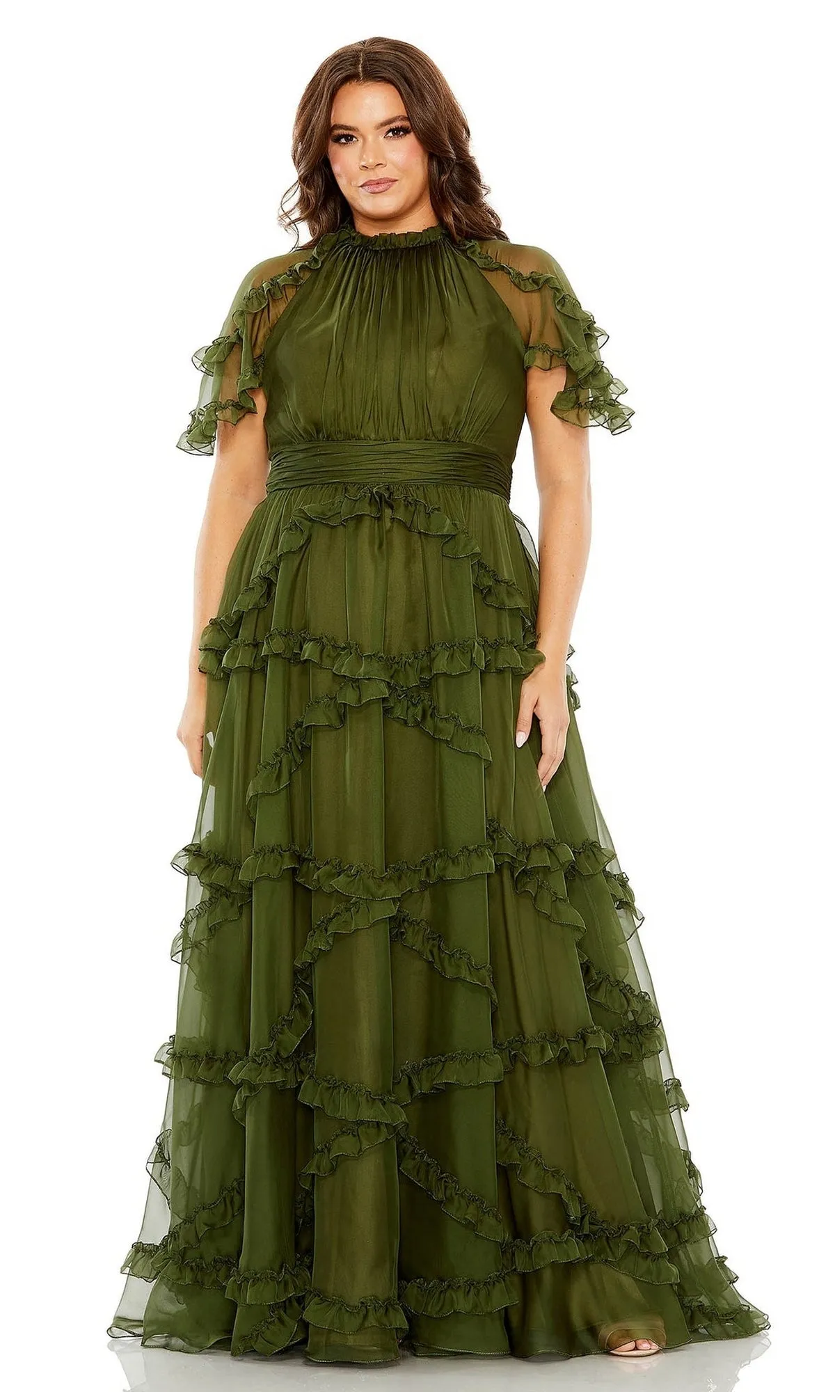 Long Plus-Size Prom Dress 68424 by Mac Duggal sold by PromGirl product image thumbnail 3