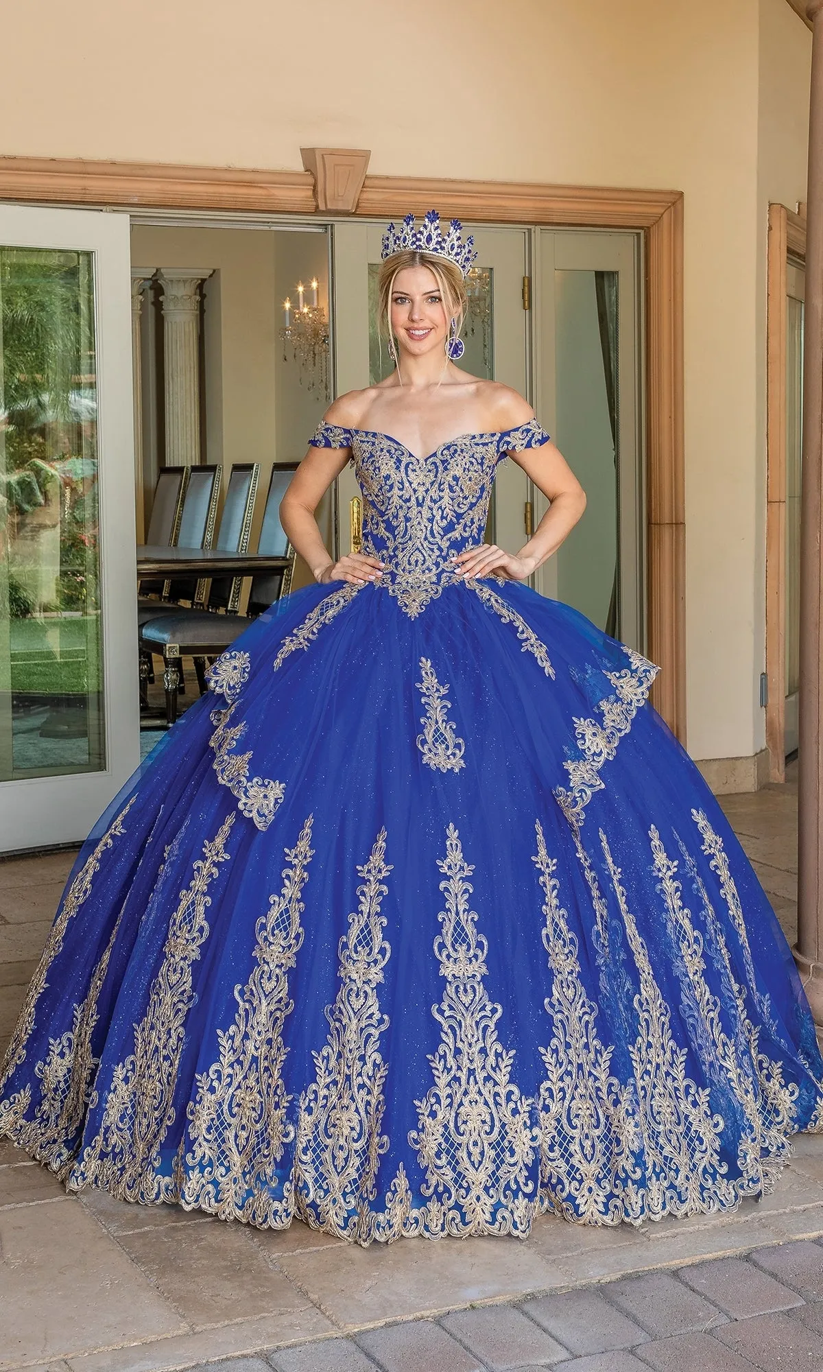 Quinceanera Dress 1571 by Dancing Queen sold by PromGirl product image thumbnail 3