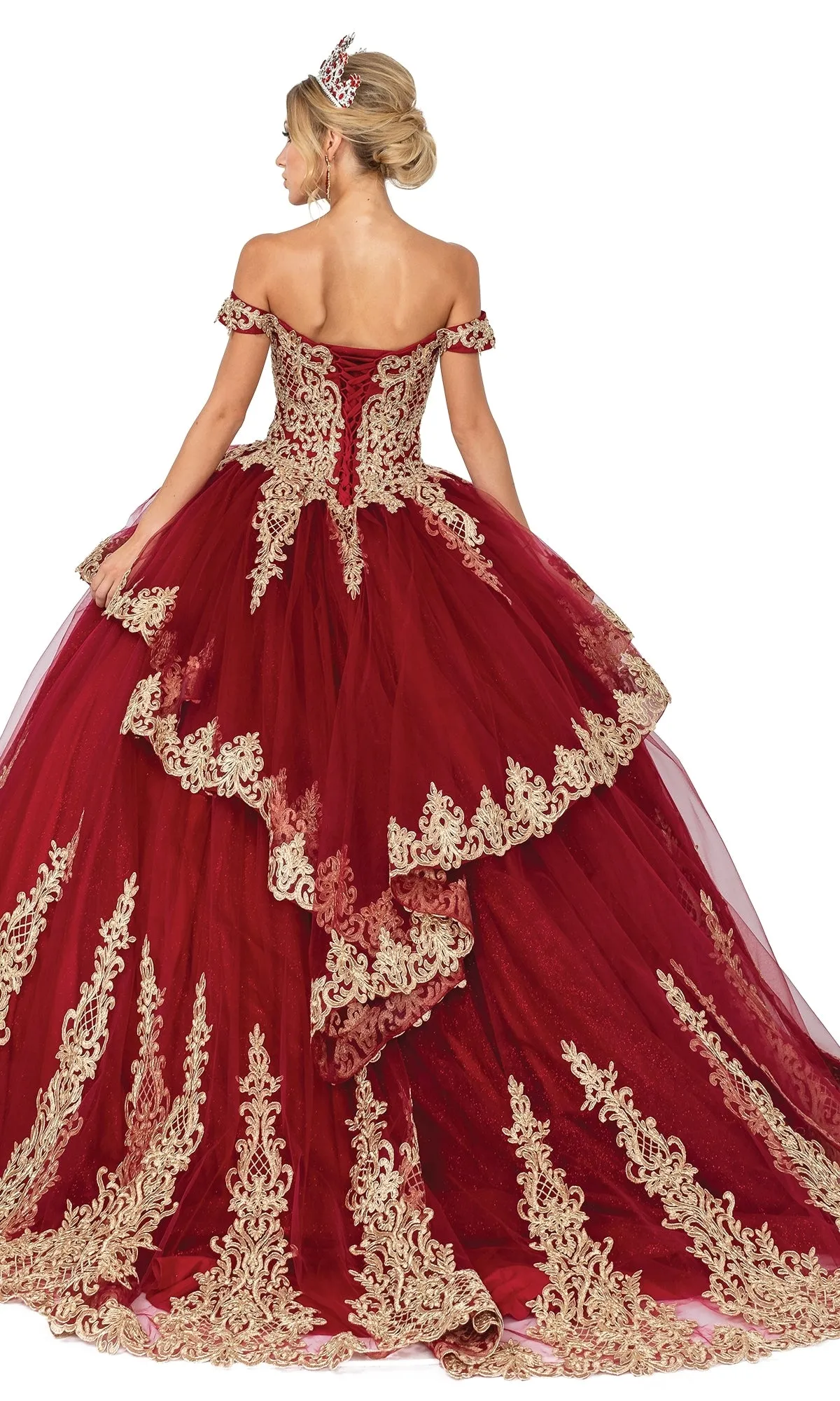 Quinceanera Dress 1571 by Dancing Queen sold by PromGirl product image thumbnail 2