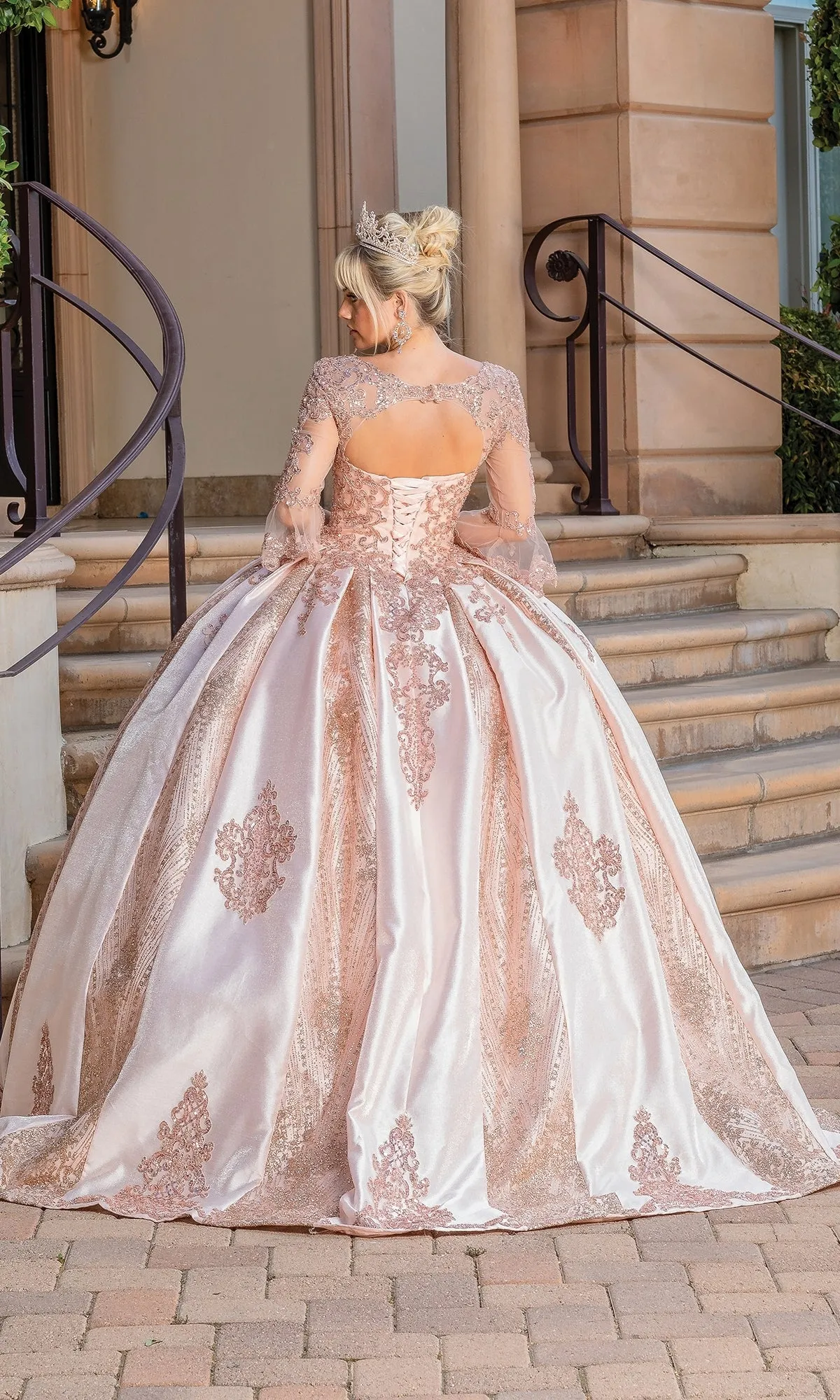 Quinceanera Dress 1665 By Dancing Queen sold by PromGirl product image thumbnail 2