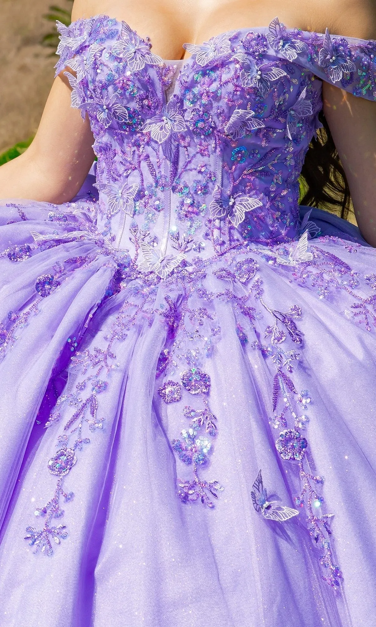 Quinceanera Ball Gown 8111J sold by PromGirl product image thumbnail 3
