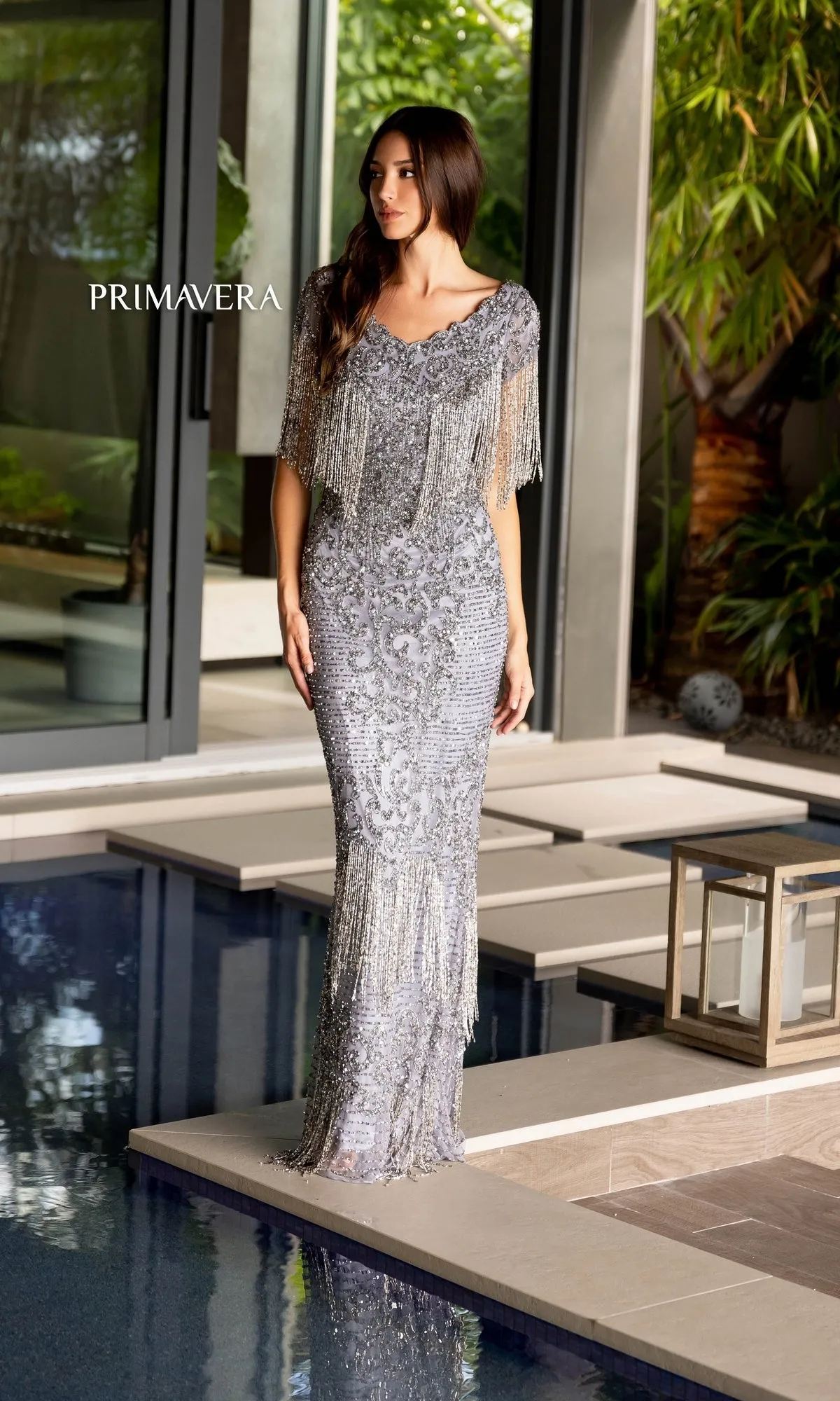 Long Prom Dress 12152 by Primavera sold by PromGirl product image thumbnail 3