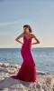 Deep V-Neck Long Prom Dress: Aerie Couture 210 sold by PromGirl