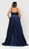 Plus-Size Long Prom Dress with Pockets W1106 sold by PromGirl