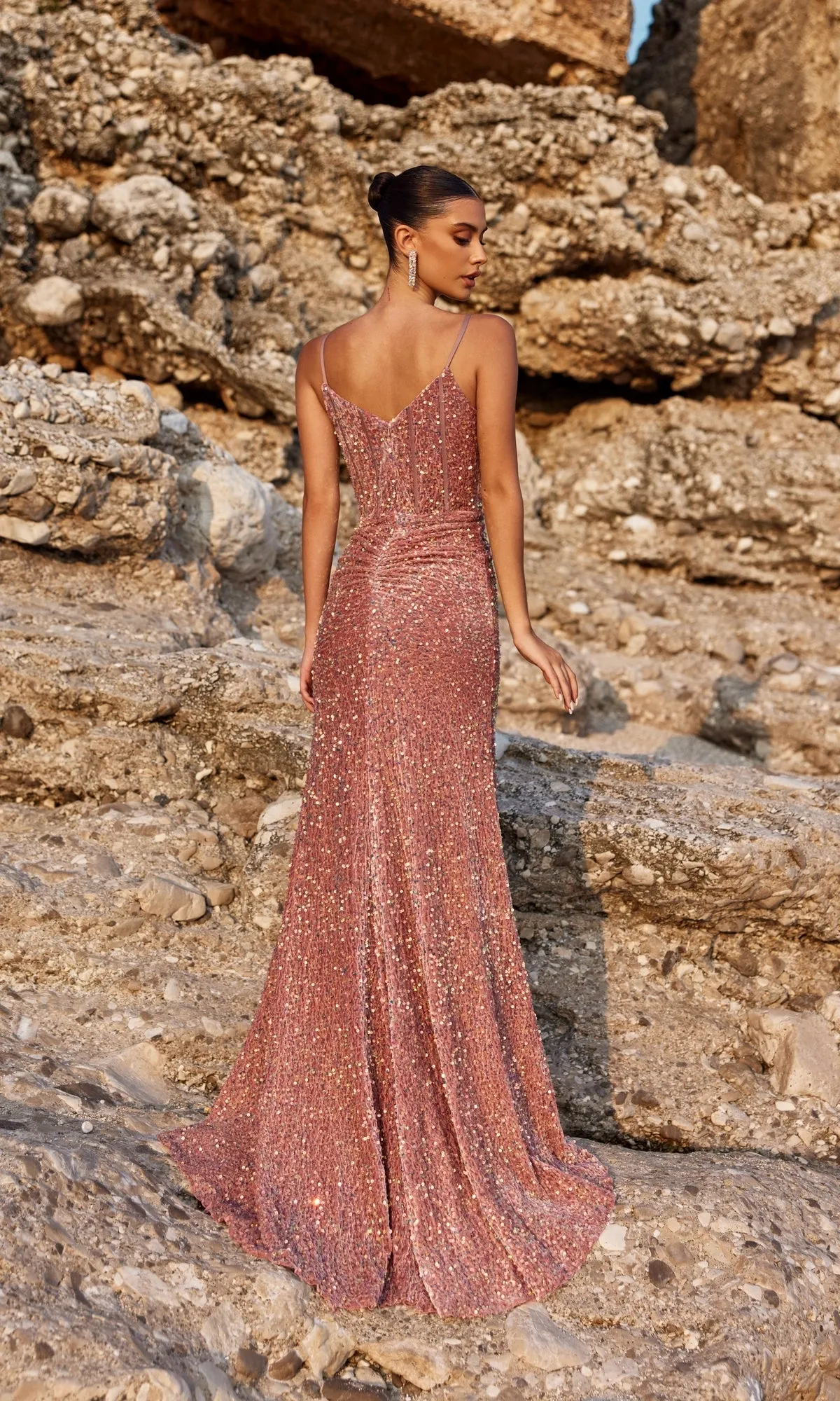 Long Prom Dress 12167 by Blush sold by PromGirl product image thumbnail 2