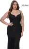 La Femme Plus-Size Long Sequin Prom Dress 32189 sold by PromGirl