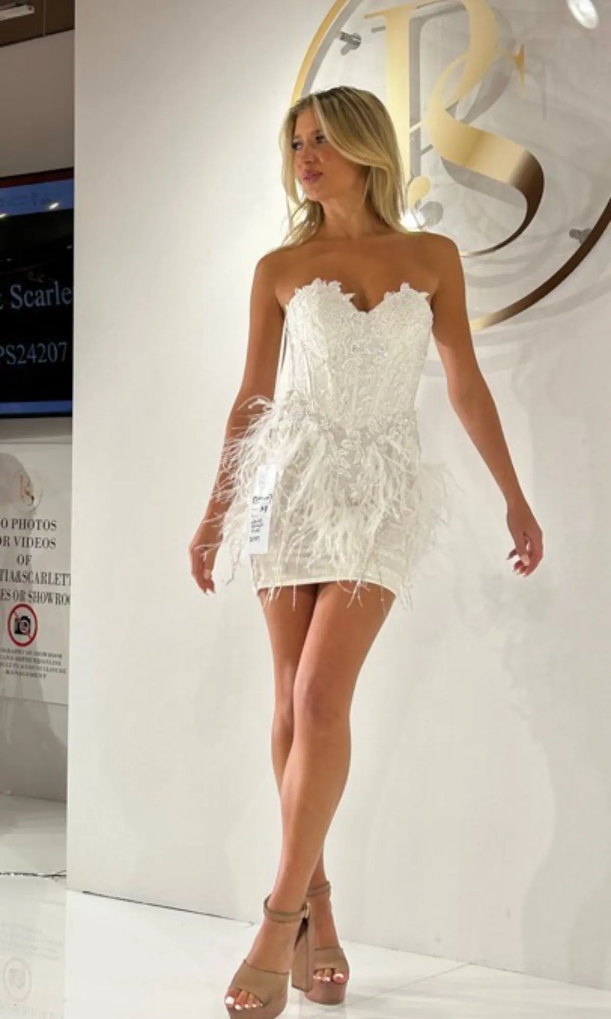 Short Homecoming Dress PS24207 by Portia and Scarlett sold by PromGirl product image thumbnail 3