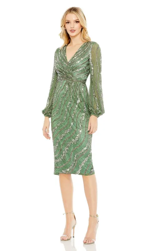 Short Semi-Formal Dress 5573 by Mac Duggal sold by PromGirl