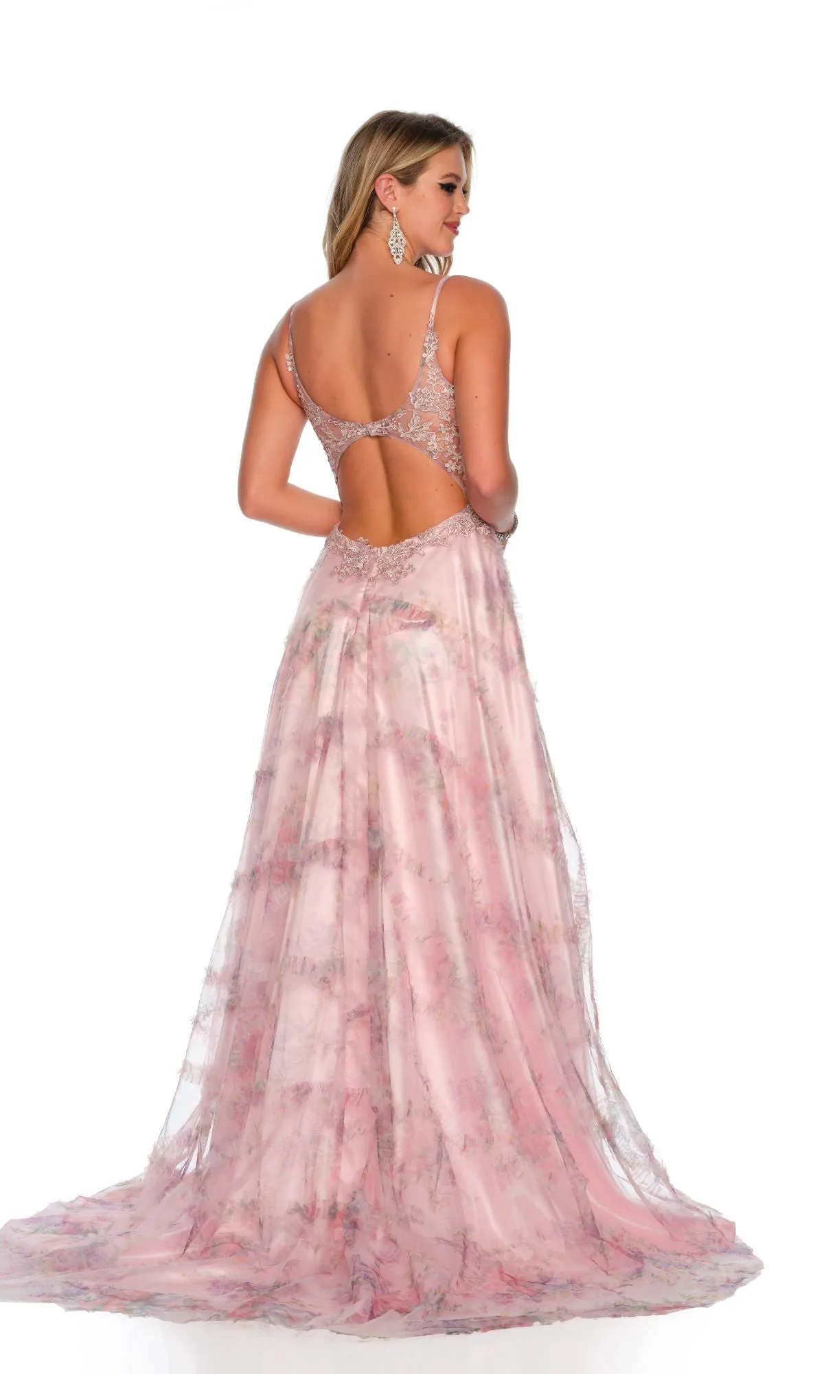 Long Formal Dress 11428 by Dave and Johnny sold by PromGirl product image thumbnail 2