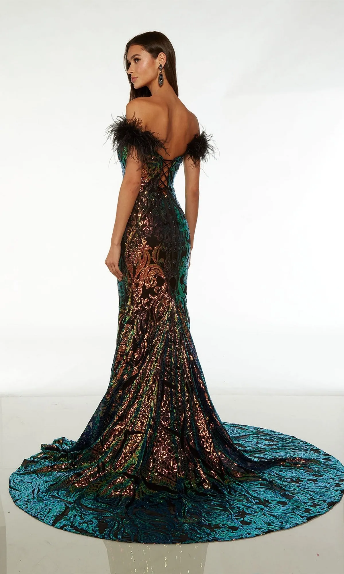 Alyce Long Prom Dress 61595 sold by PromGirl product image thumbnail 2