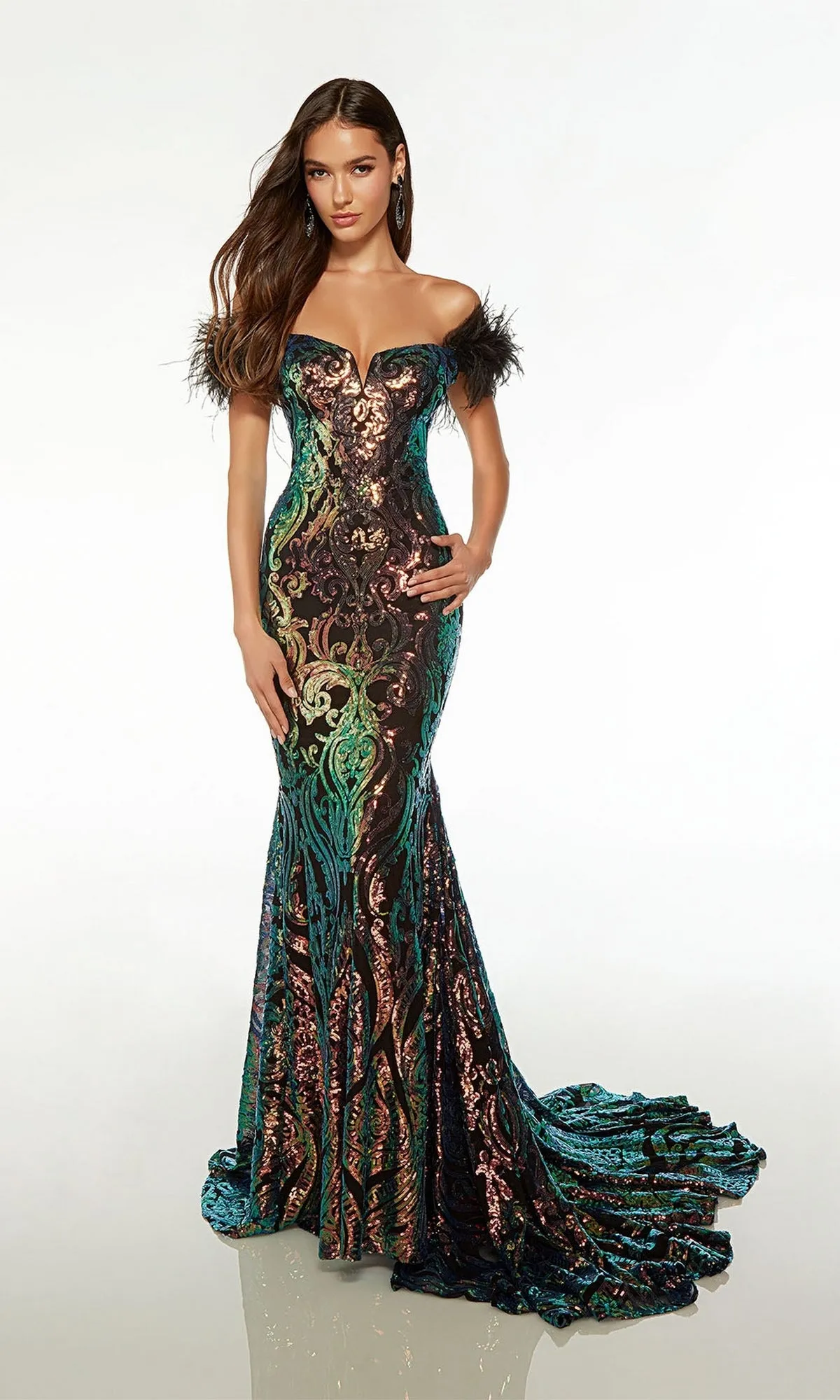 Alyce Long Prom Dress 61595 sold by PromGirl