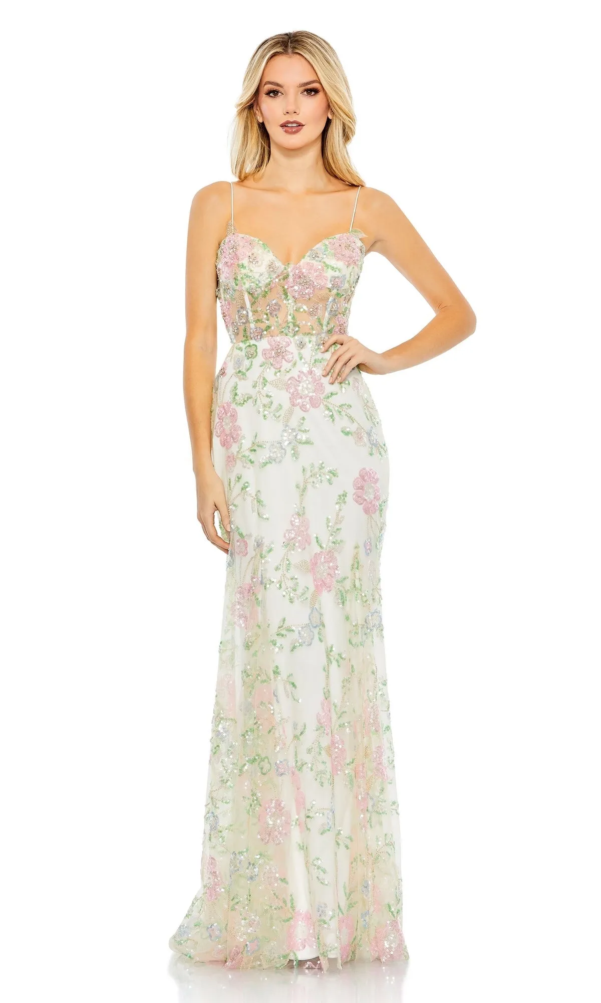 Long Formal Dress 68180 by Mac Duggal sold by PromGirl