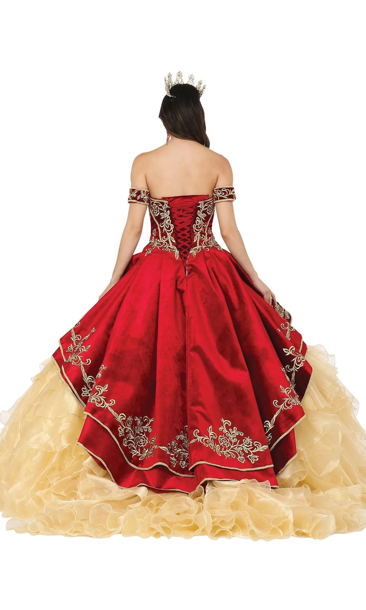 Quinceanera Dress 1529 by Dancing Queen sold by PromGirl product image thumbnail 5