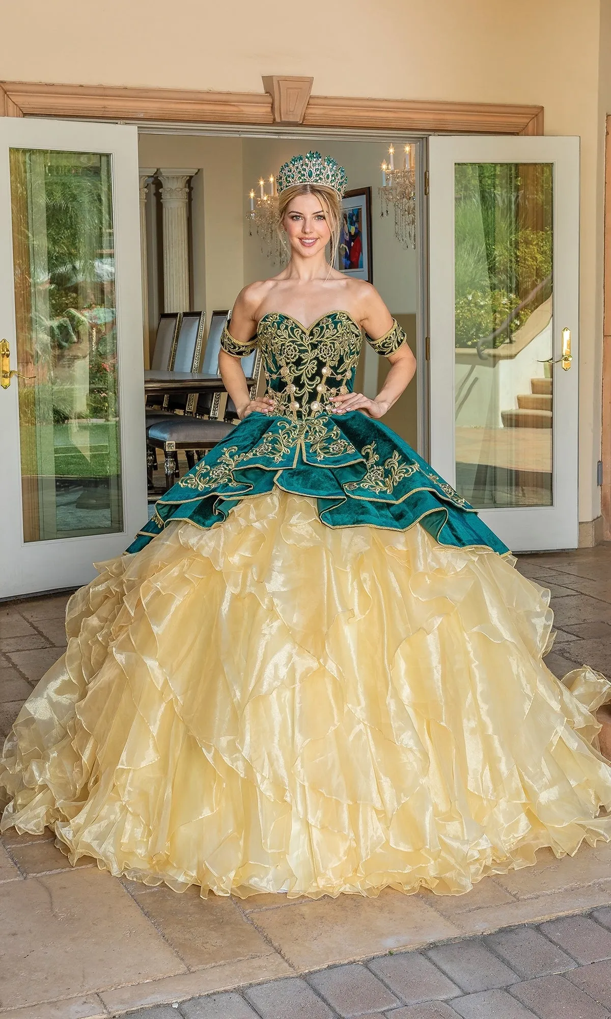 Quinceanera Dress 1529 by Dancing Queen sold by PromGirl