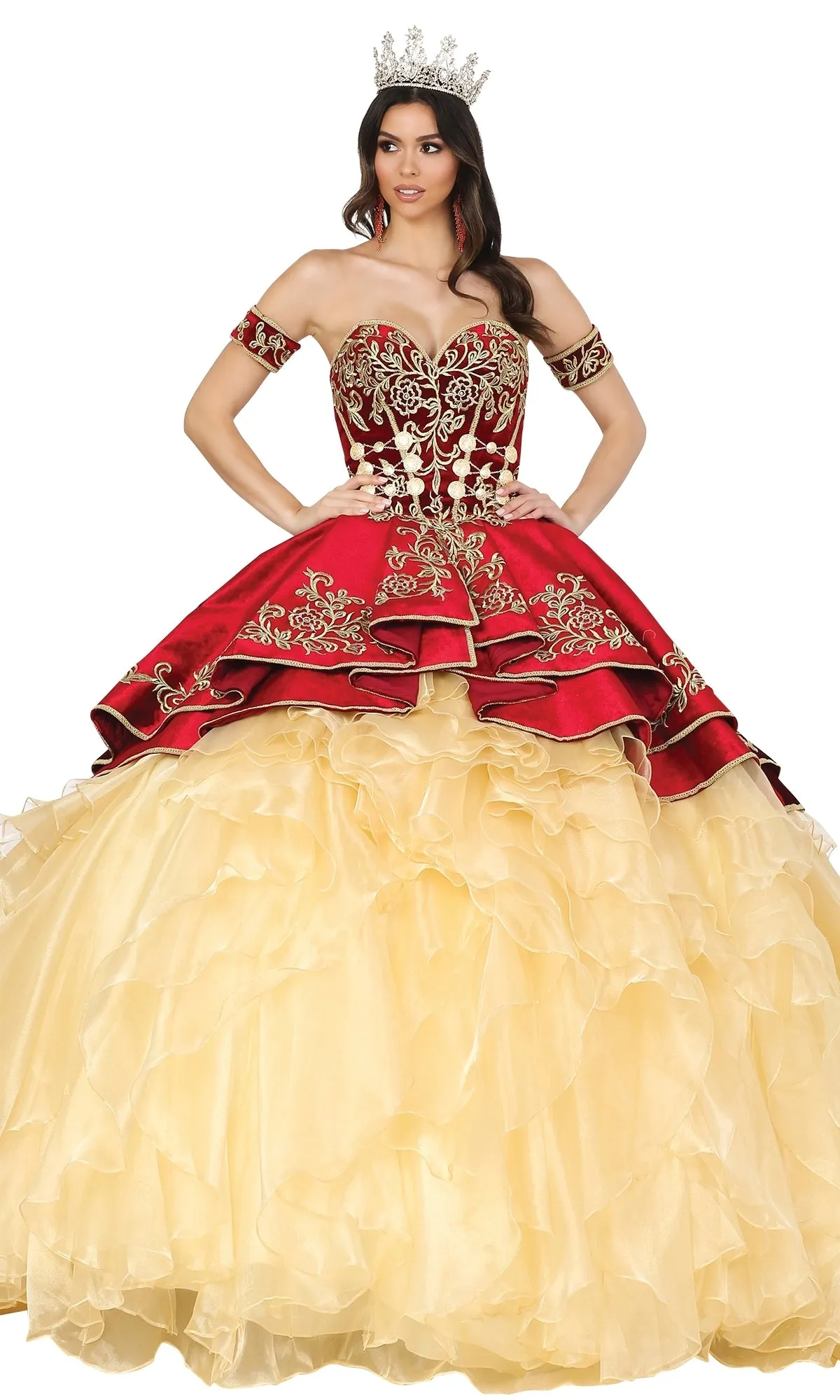 Quinceanera Dress 1529 by Dancing Queen sold by PromGirl product image thumbnail 3