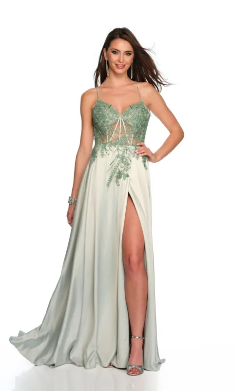 Long Formal Dress 11654 by Dave and Johnny sold by PromGirl