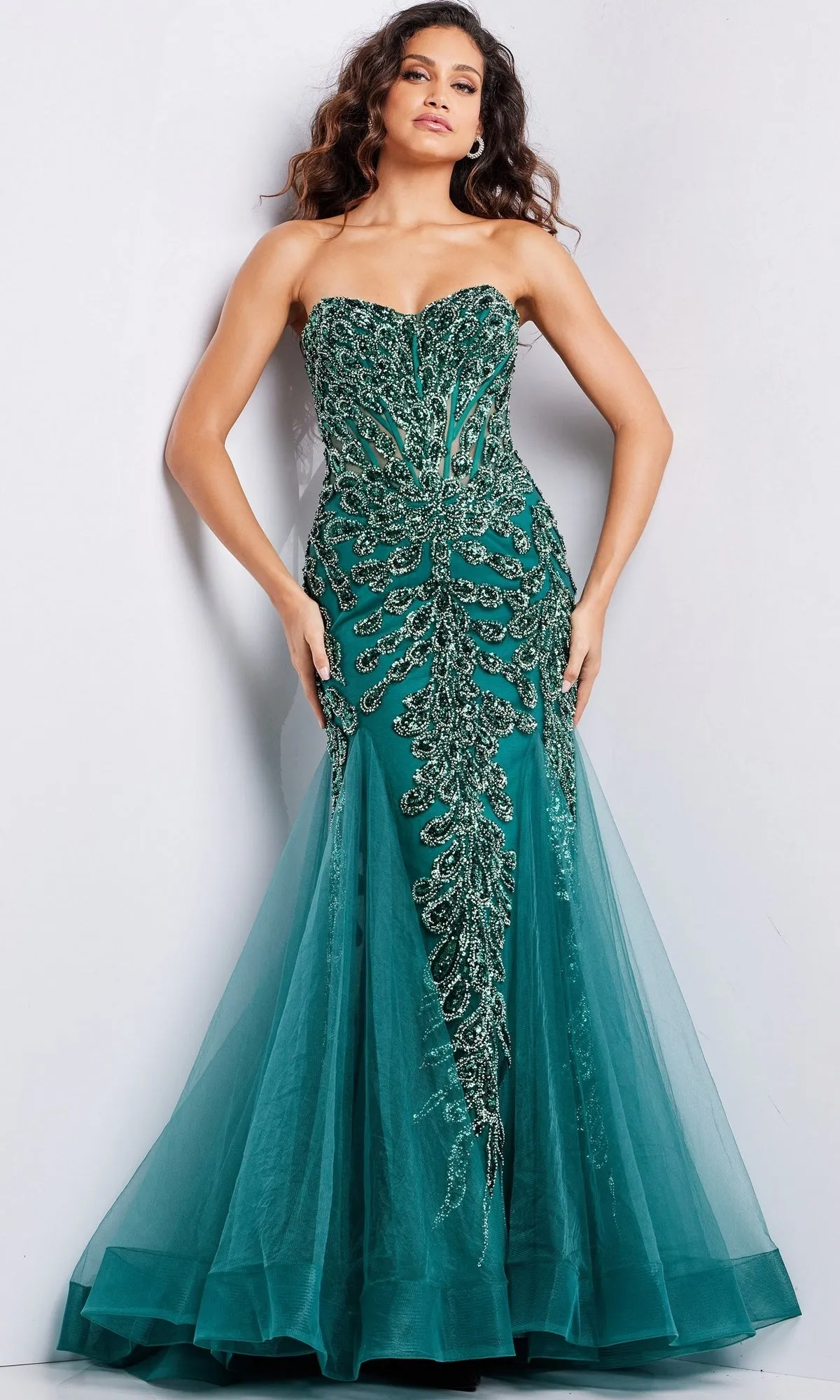 Long Prom Dress 37412 by Jovani sold by PromGirl product image thumbnail 3