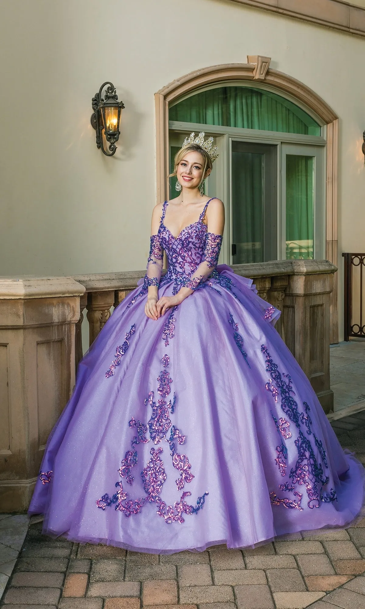 Quinceanera Dress 1652 By Dancing Queen sold by PromGirl product image thumbnail 4