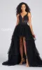 High-Low Tiered-Tulle Prom Dress CL12281 sold by PromGirl