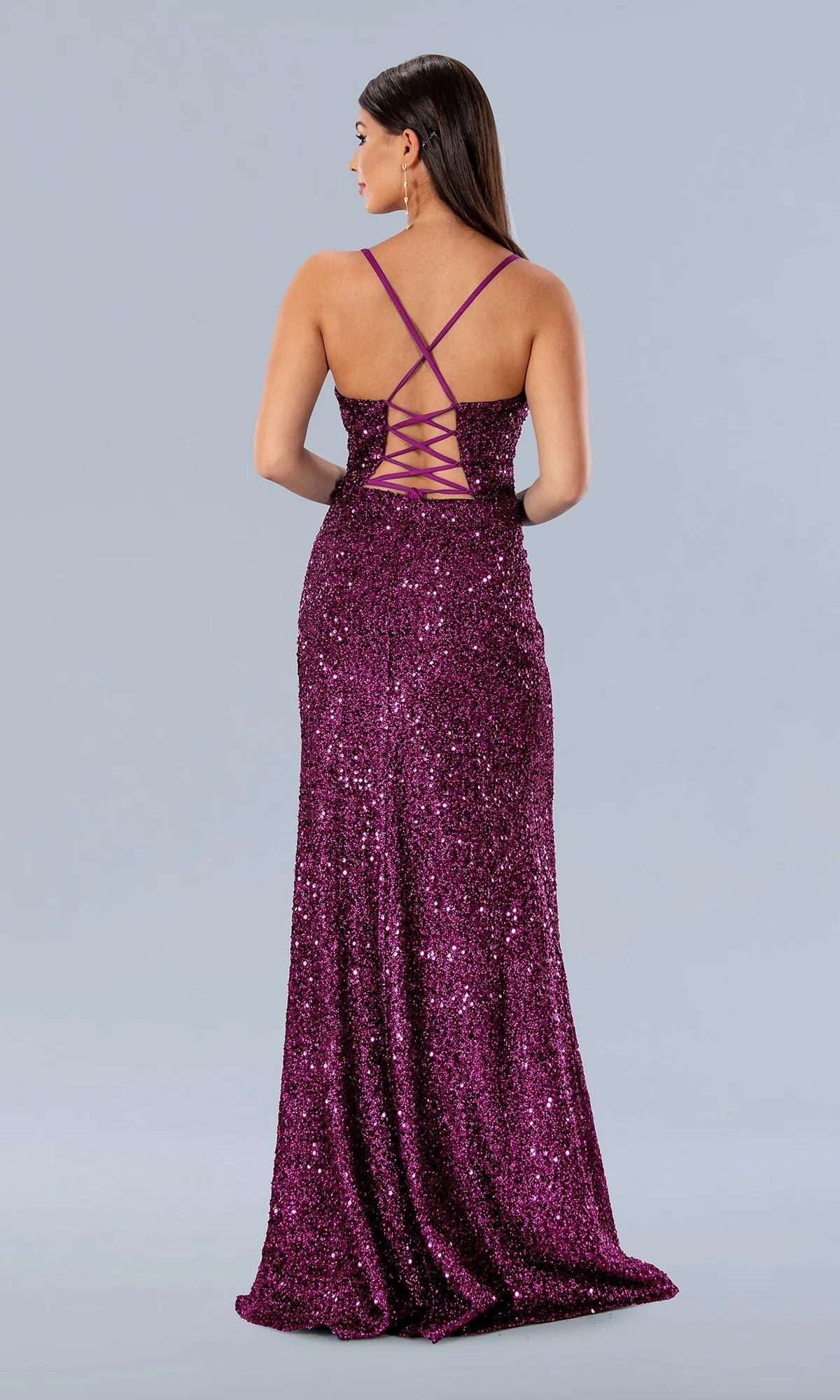 Long Prom Dress 24194 by Stella Couture sold by PromGirl product image thumbnail 2