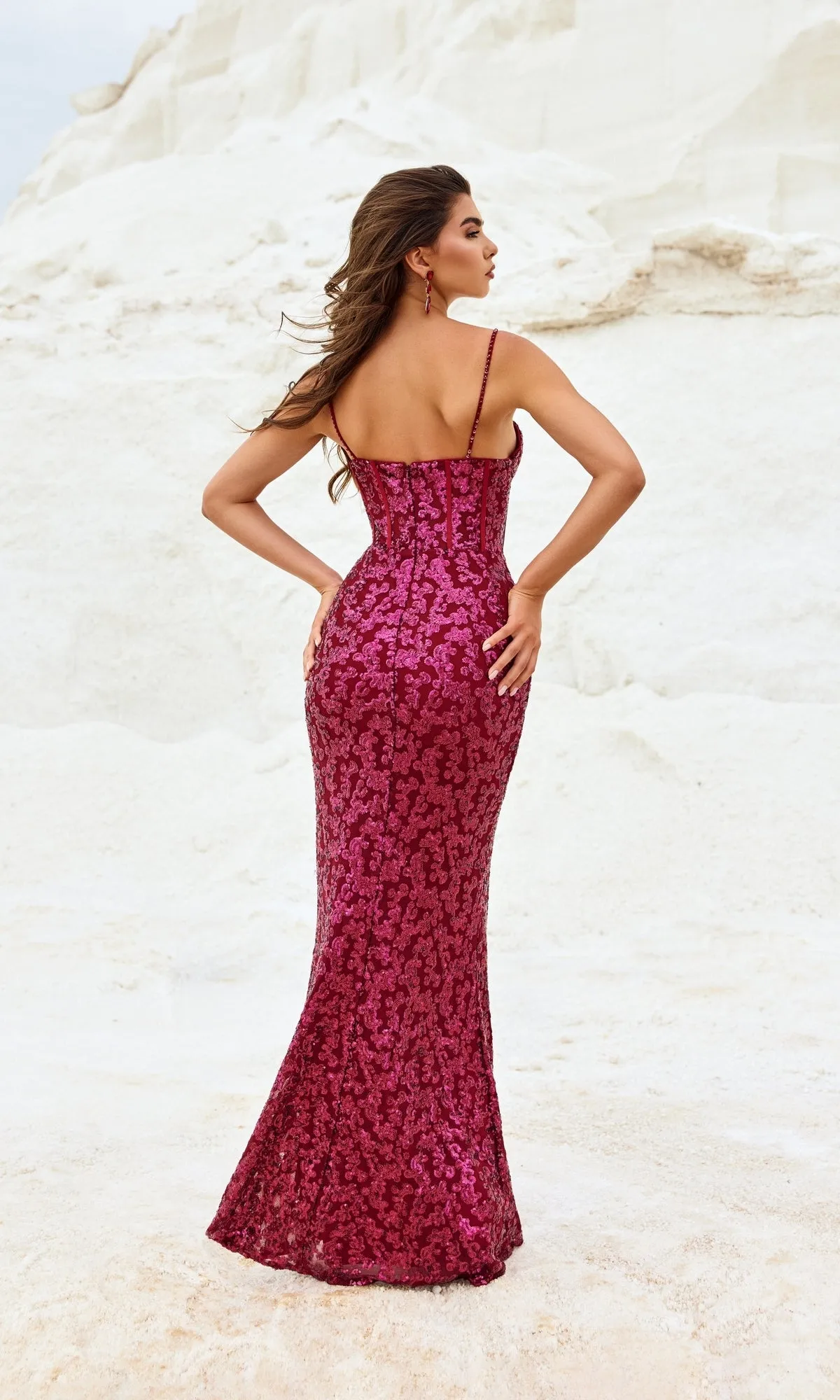 Long Prom Dress 12104 by Blush sold by PromGirl product image thumbnail 2