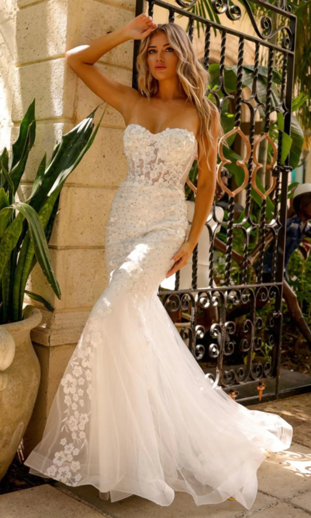 Amelia Couture Corset Mermaid Prom Dress SU081 sold by PromGirl product image thumbnail 4