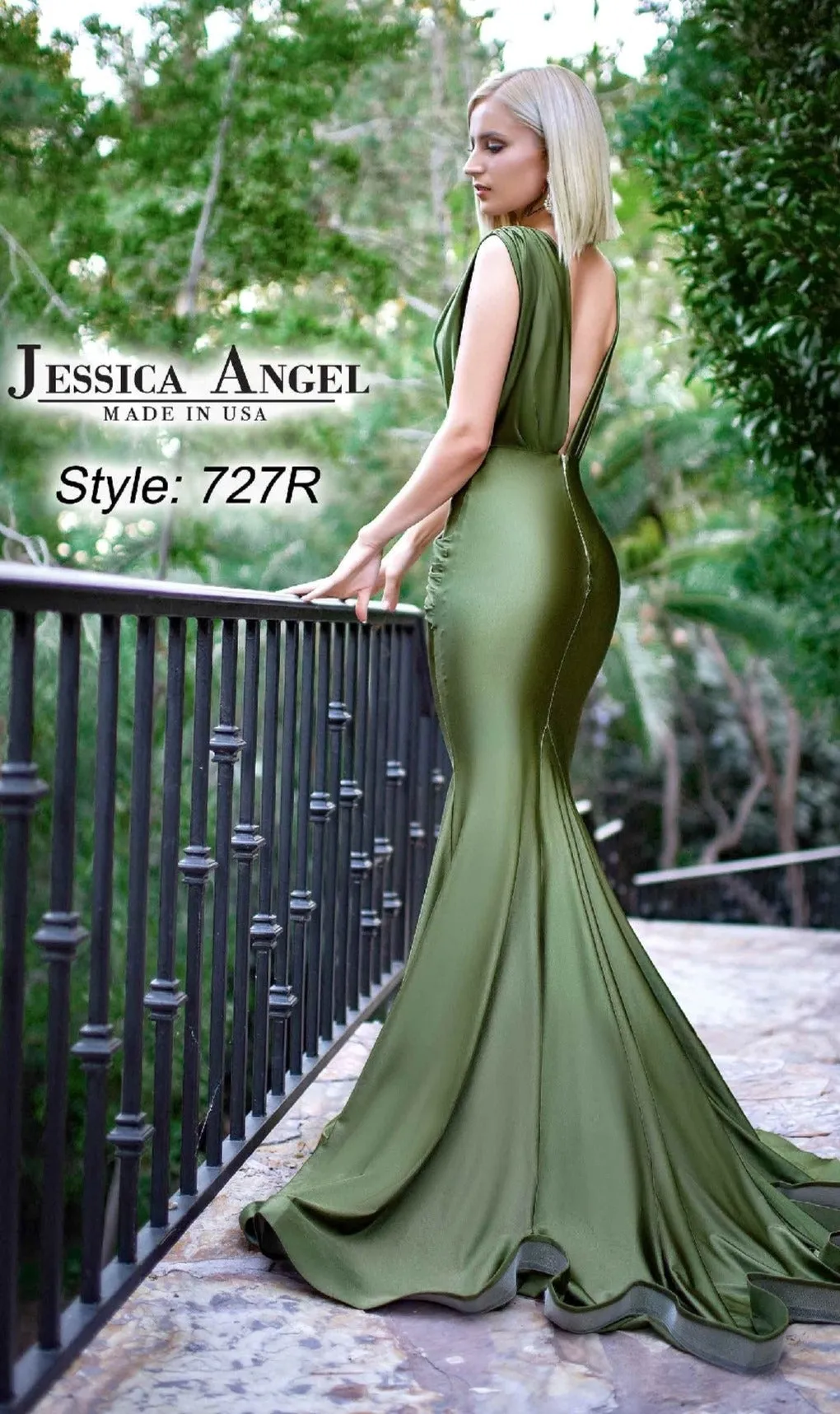 Sleeveless Long Prom Dress: Jessica Angel 727R sold by PromGirl product image thumbnail 2
