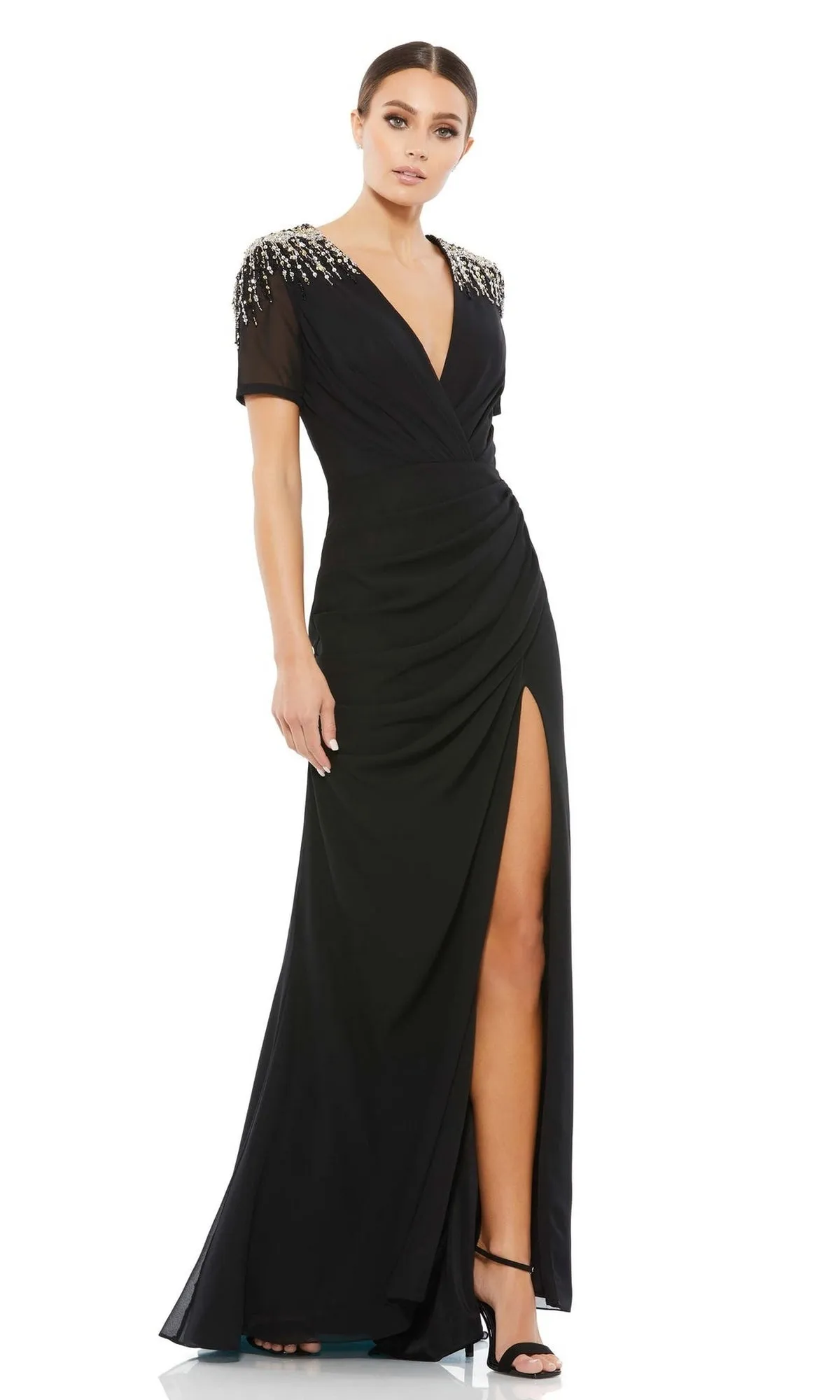 Long Formal Dress 55704 by Mac Duggal sold by PromGirl