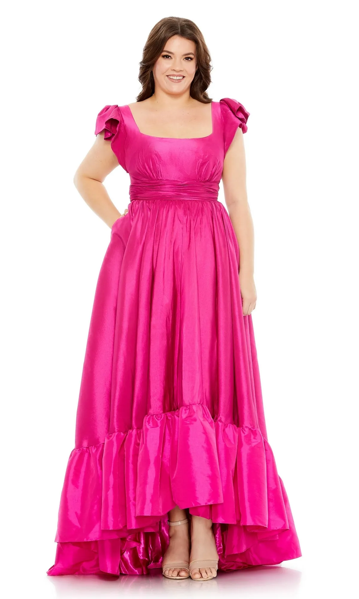 Long Plus-Size Formal Dress 68150 by Mac Duggal sold by PromGirl