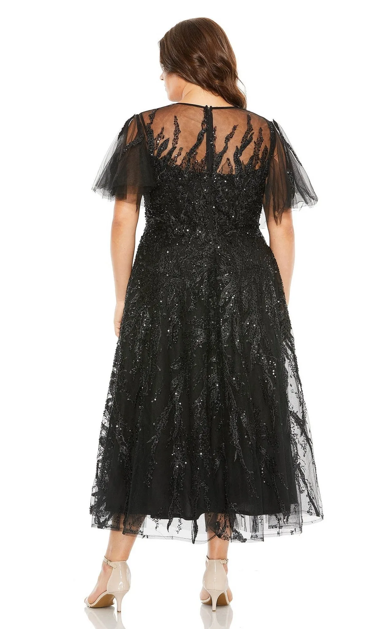 Plus-Size Semi-Formal Dress 20477 by Mac Duggal sold by PromGirl product image thumbnail 3