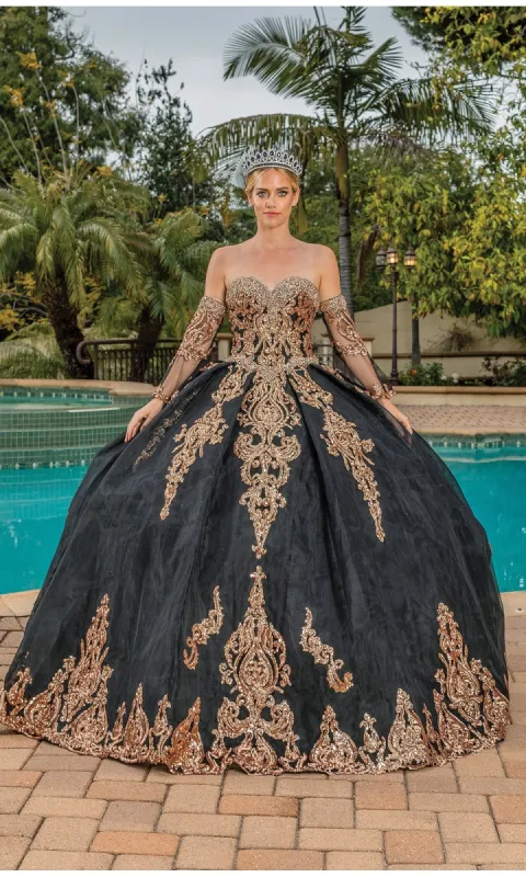 Quinceanera Dress 1512 by Dancing Queen sold by PromGirl