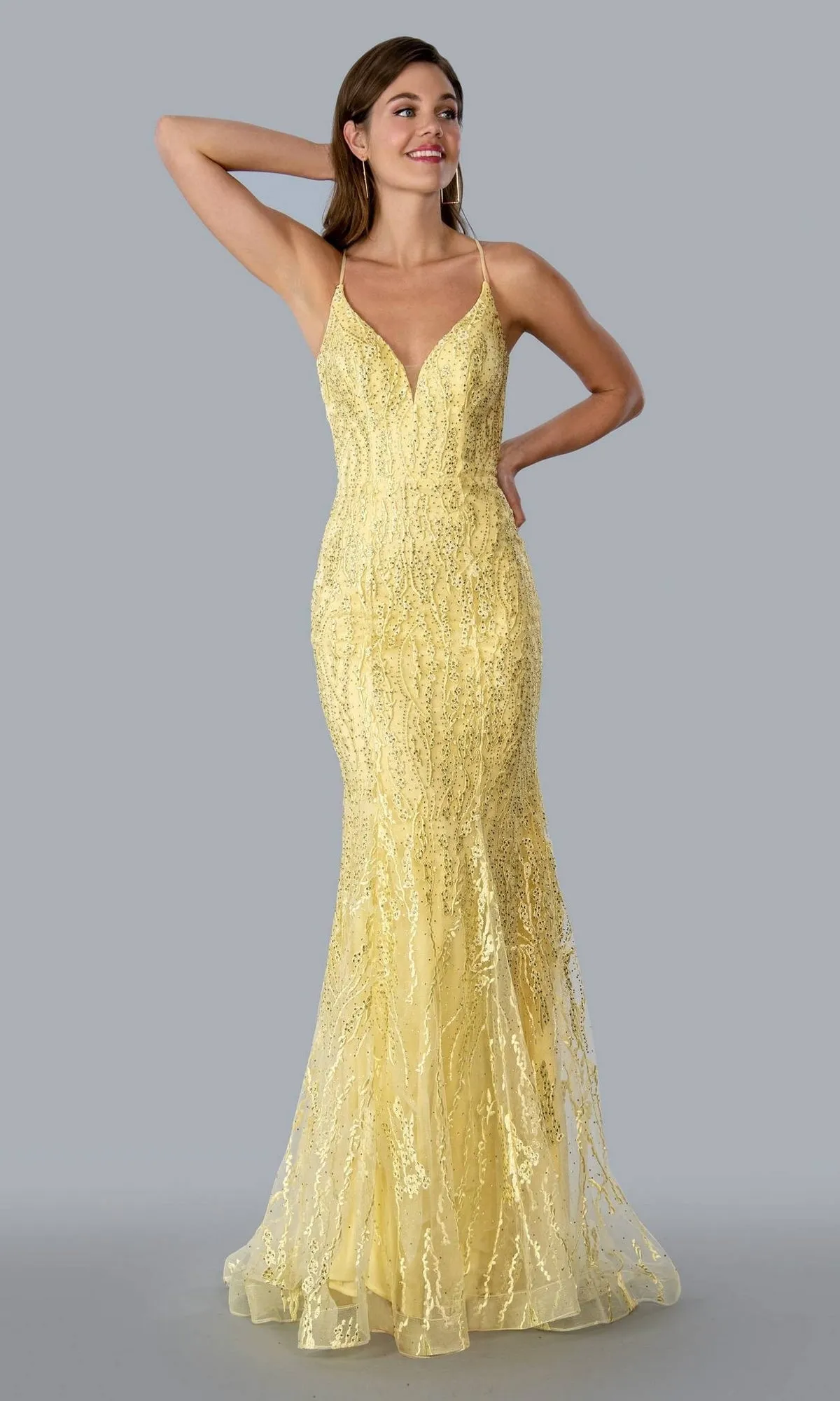 Long Formal Gown 23140 by Stella Couture sold by PromGirl product image thumbnail 3