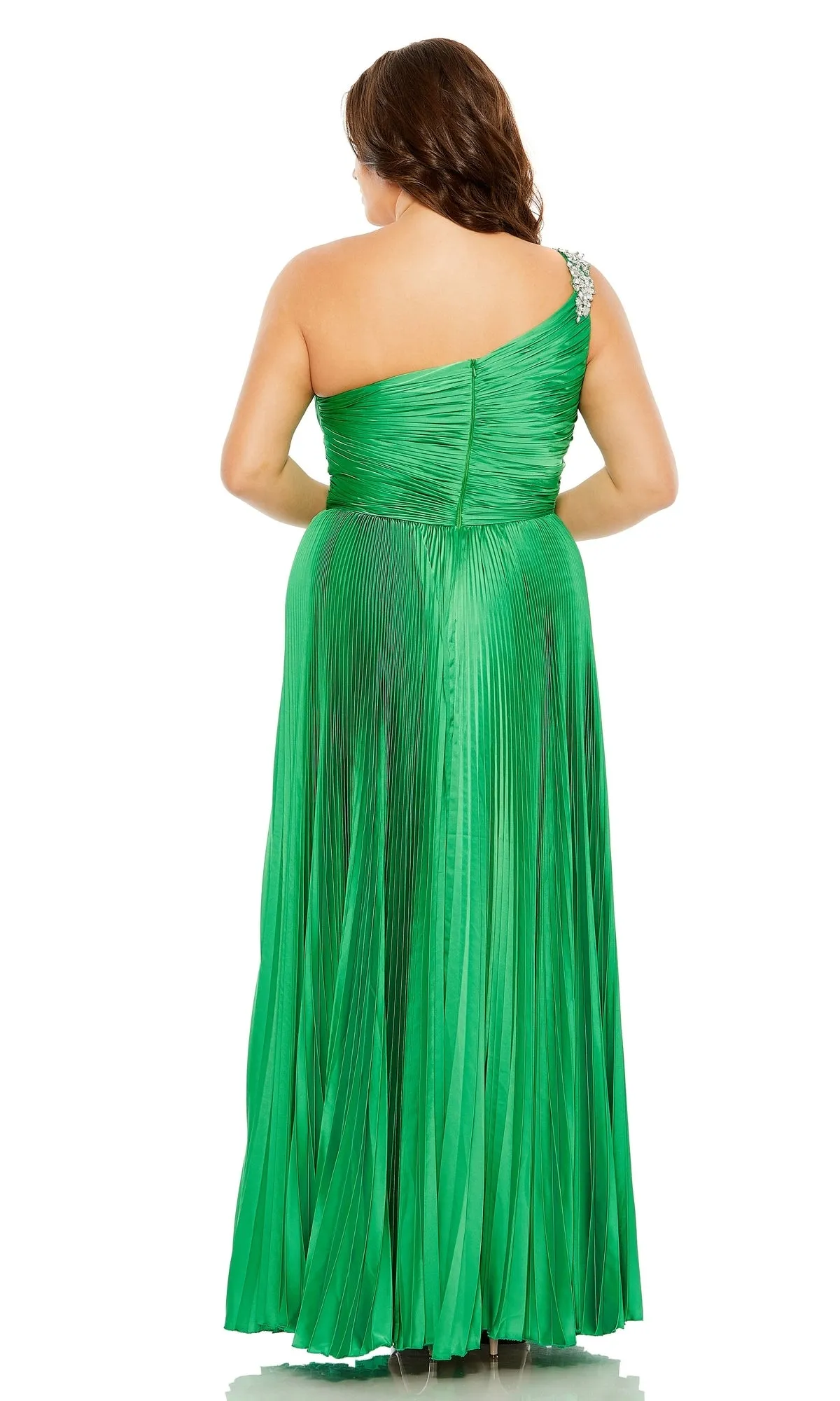 Long Plus-Size Formal Dress 77005 by Mac Duggal sold by PromGirl product image thumbnail 4