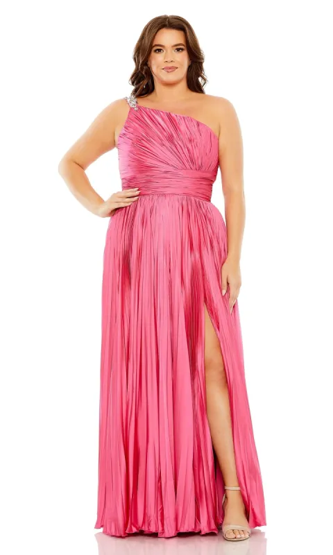 Long Plus-Size Formal Dress 77005 by Mac Duggal sold by PromGirl
