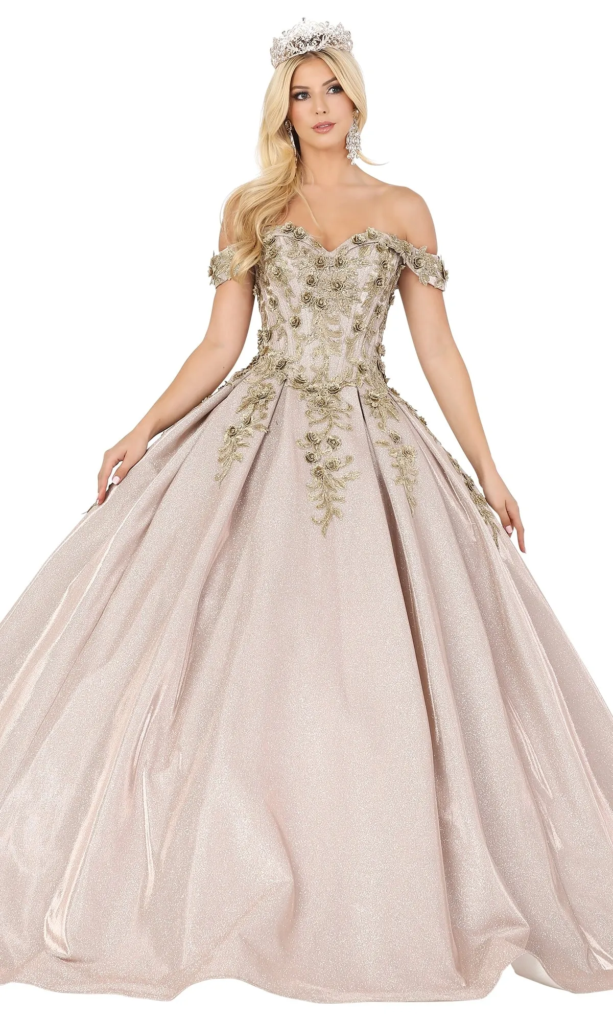 Quinceanera Dress 1504 by Dancing Queen sold by PromGirl product image thumbnail 4