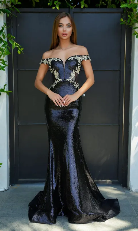 Long Prom Dress PS24521 by Portia and Scarlett sold by PromGirl