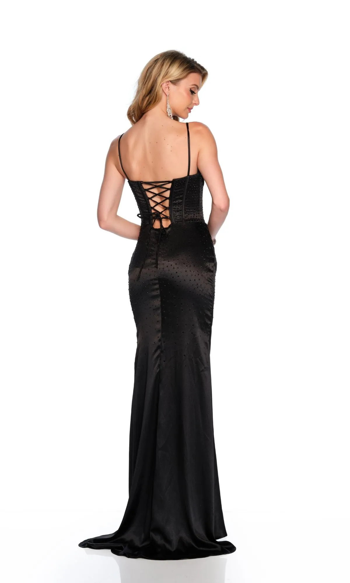 Long Formal Dress 11647 by Dave and Johnny sold by PromGirl product image thumbnail 2