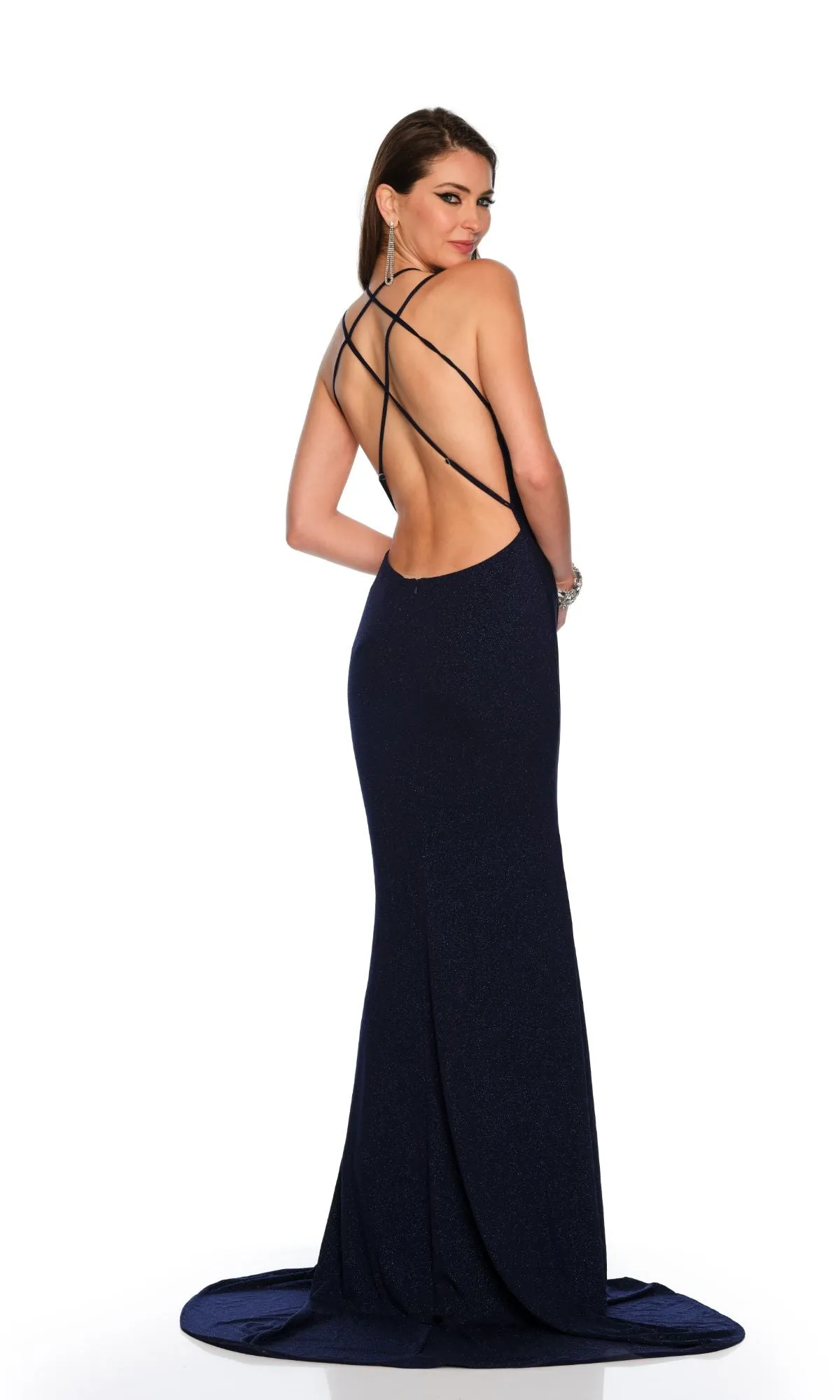 Long Formal Dress 11245 by Dave and Johnny sold by PromGirl product image thumbnail 2