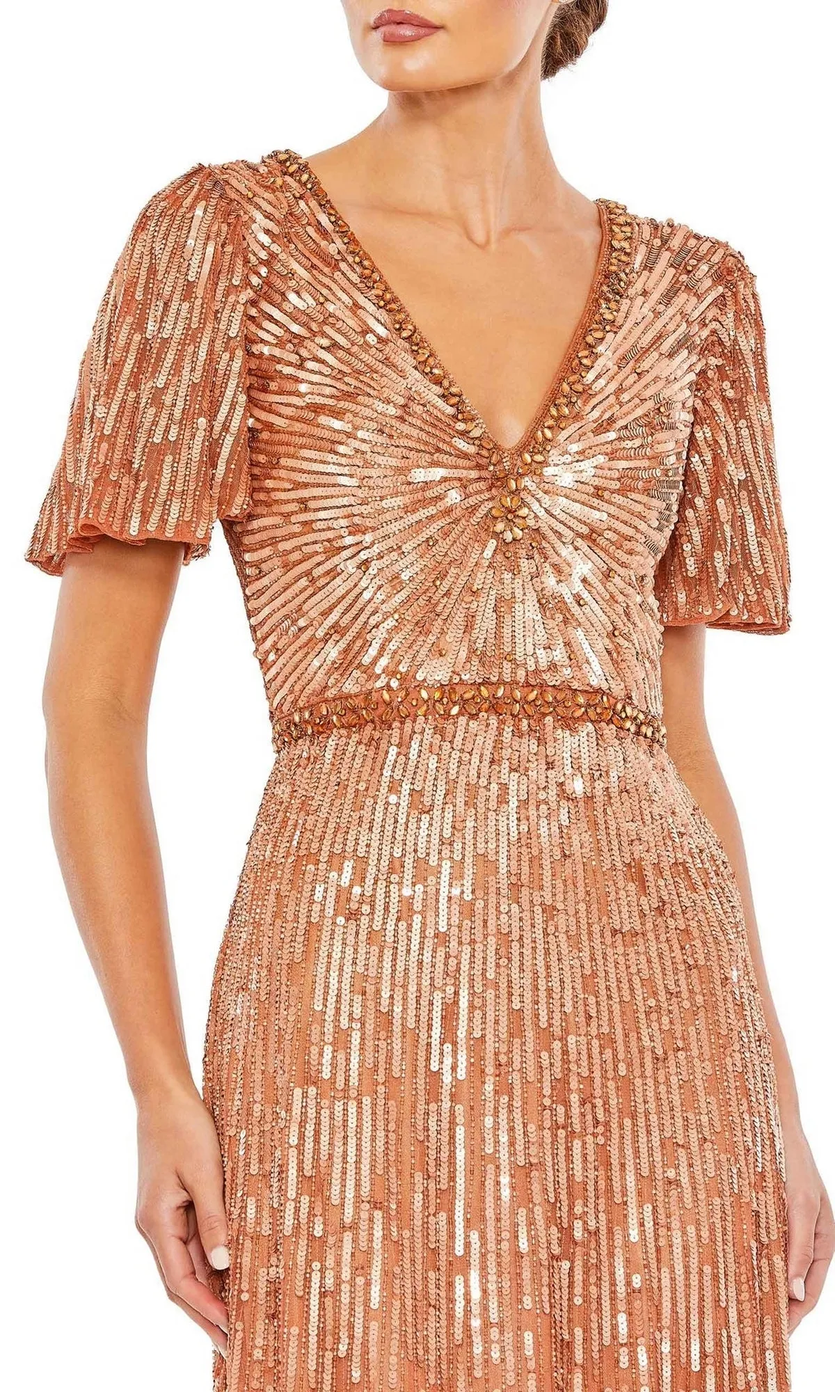 Long Formal Dress 5538 by Mac Duggal sold by PromGirl product image thumbnail 4