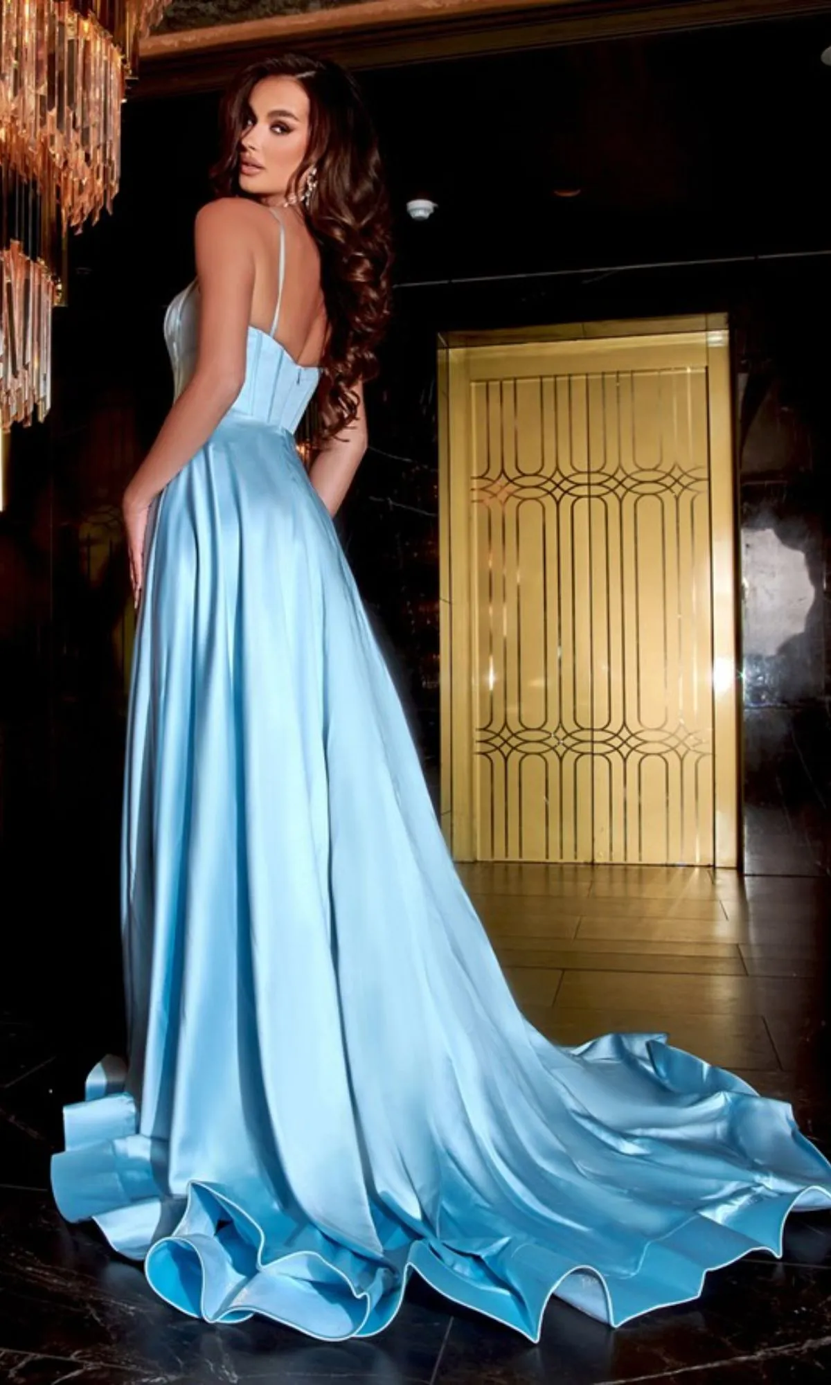 Long Formal Dress PS22548 by Portia and Scarlett sold by PromGirl product image thumbnail 2