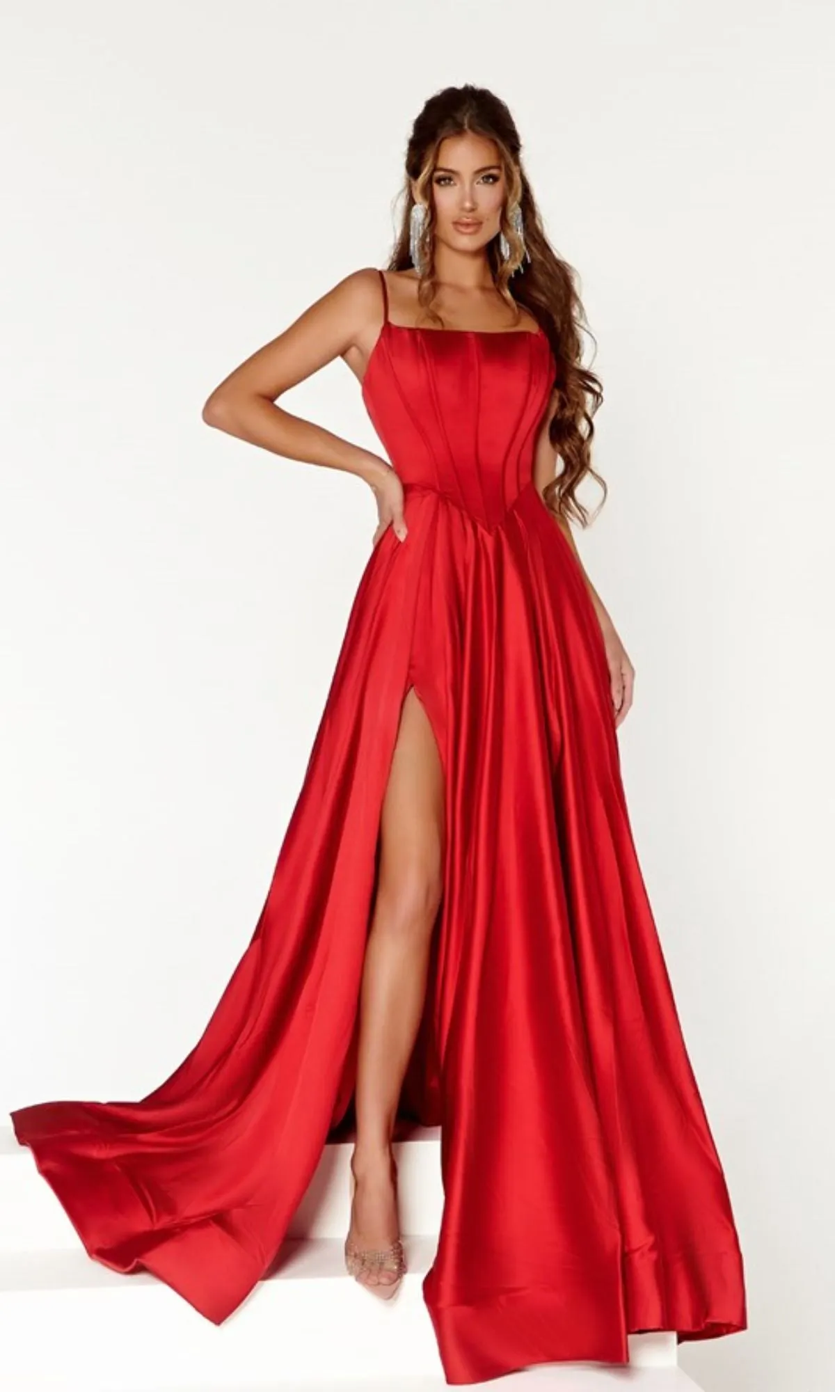 Long Formal Dress PS22548 by Portia and Scarlett sold by PromGirl product image thumbnail 4