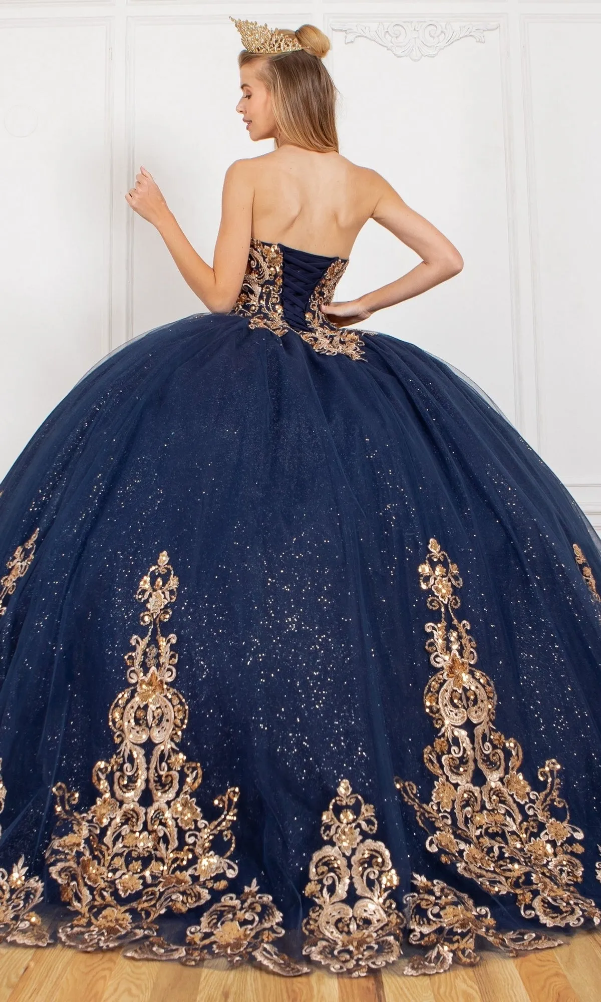 Quinceanera Ball Gown 8063J sold by PromGirl product image thumbnail 2