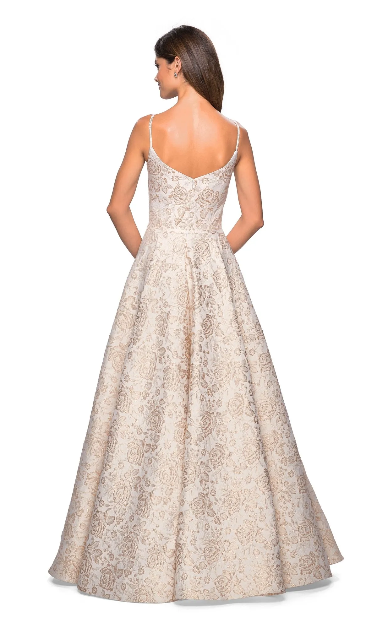 Long Formal Dress 27162 by La Femme sold by PromGirl product image thumbnail 2