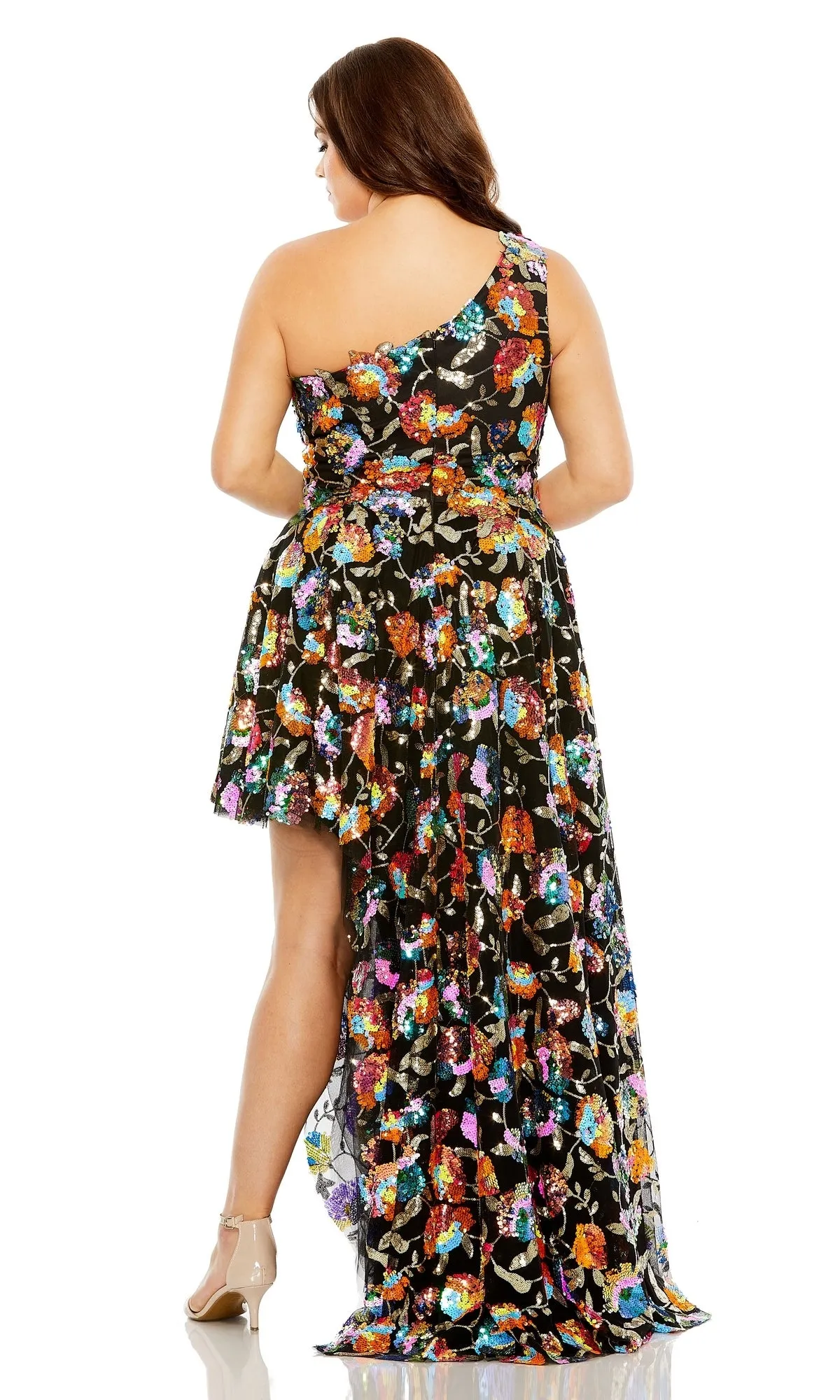 Long Plus-Size Formal Dress 76999 by Mac Duggal sold by PromGirl product image thumbnail 2