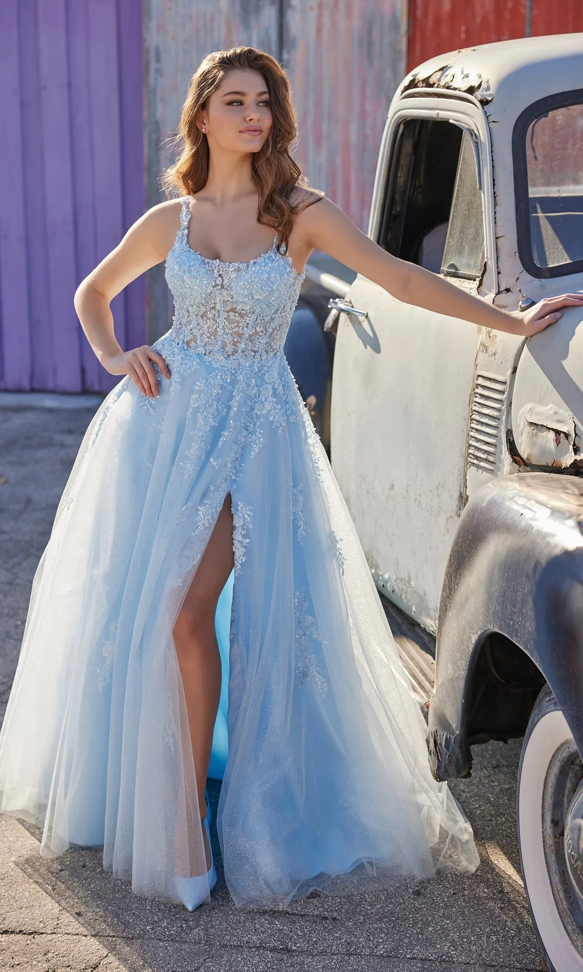 Ellie Wilde Designer Ball Gown EW35118 sold by PromGirl
